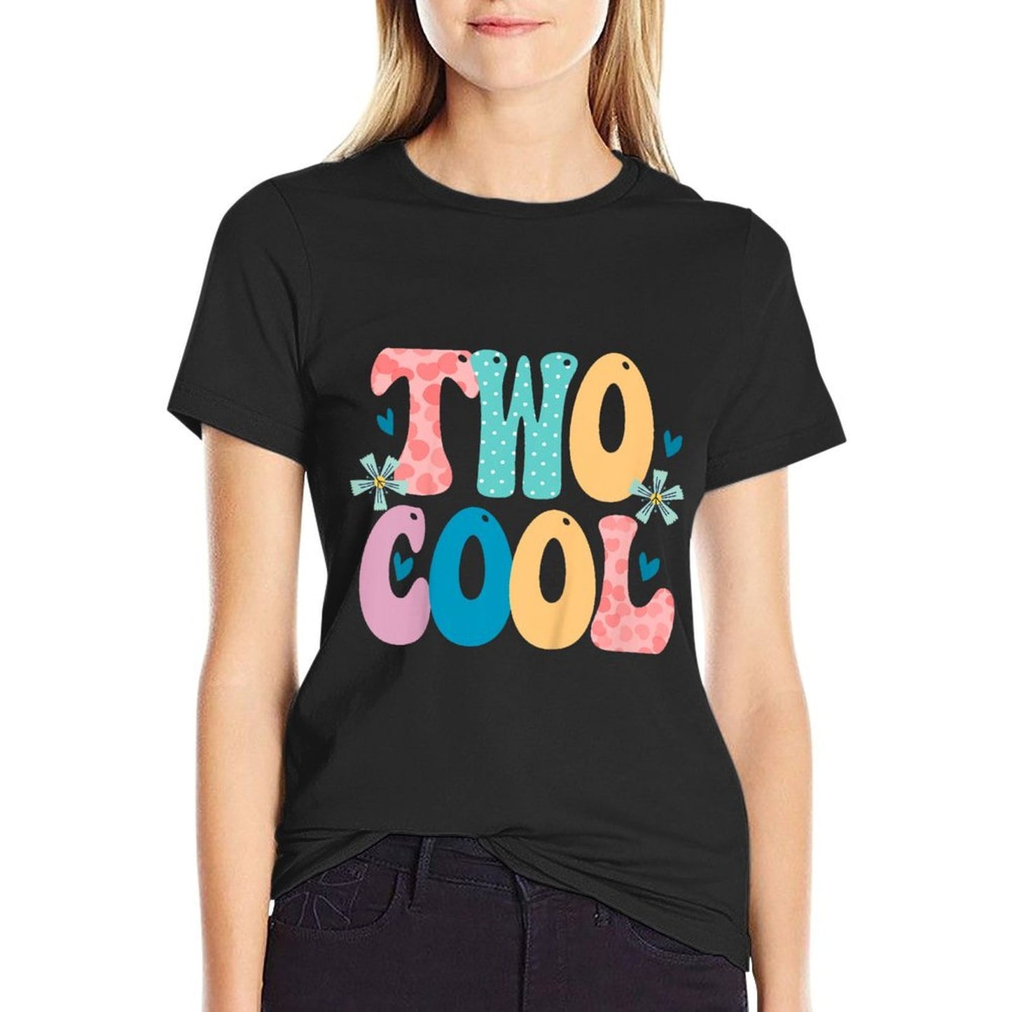 Kids 2 Year Old Girl Gifts Two Cool 2nd Birthday Second BDay Odor-resistant T-Shirt