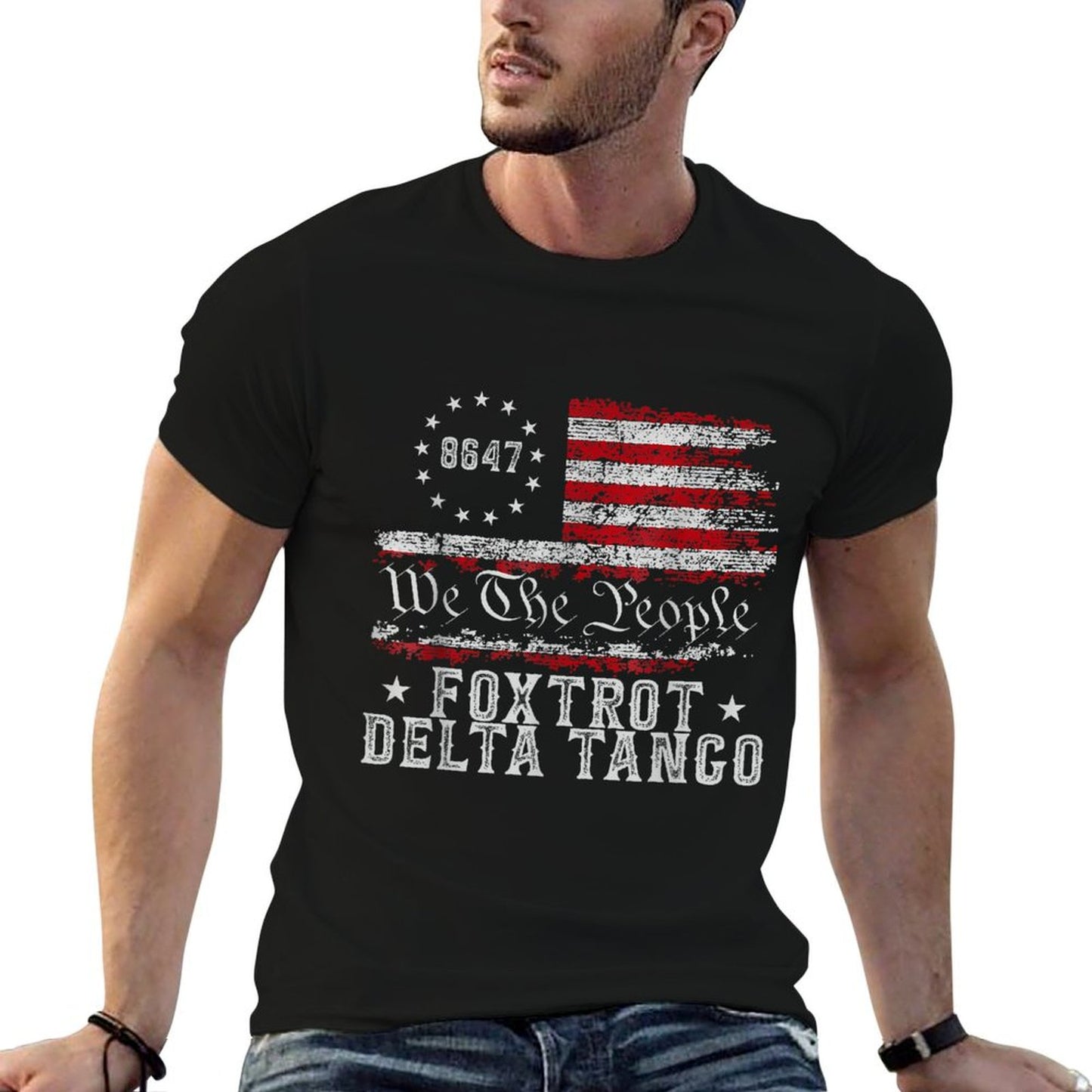 8647 Anti Trump Foxtrots Deltas Tangos Impeach 47 86 47 Breathable T-Shirt