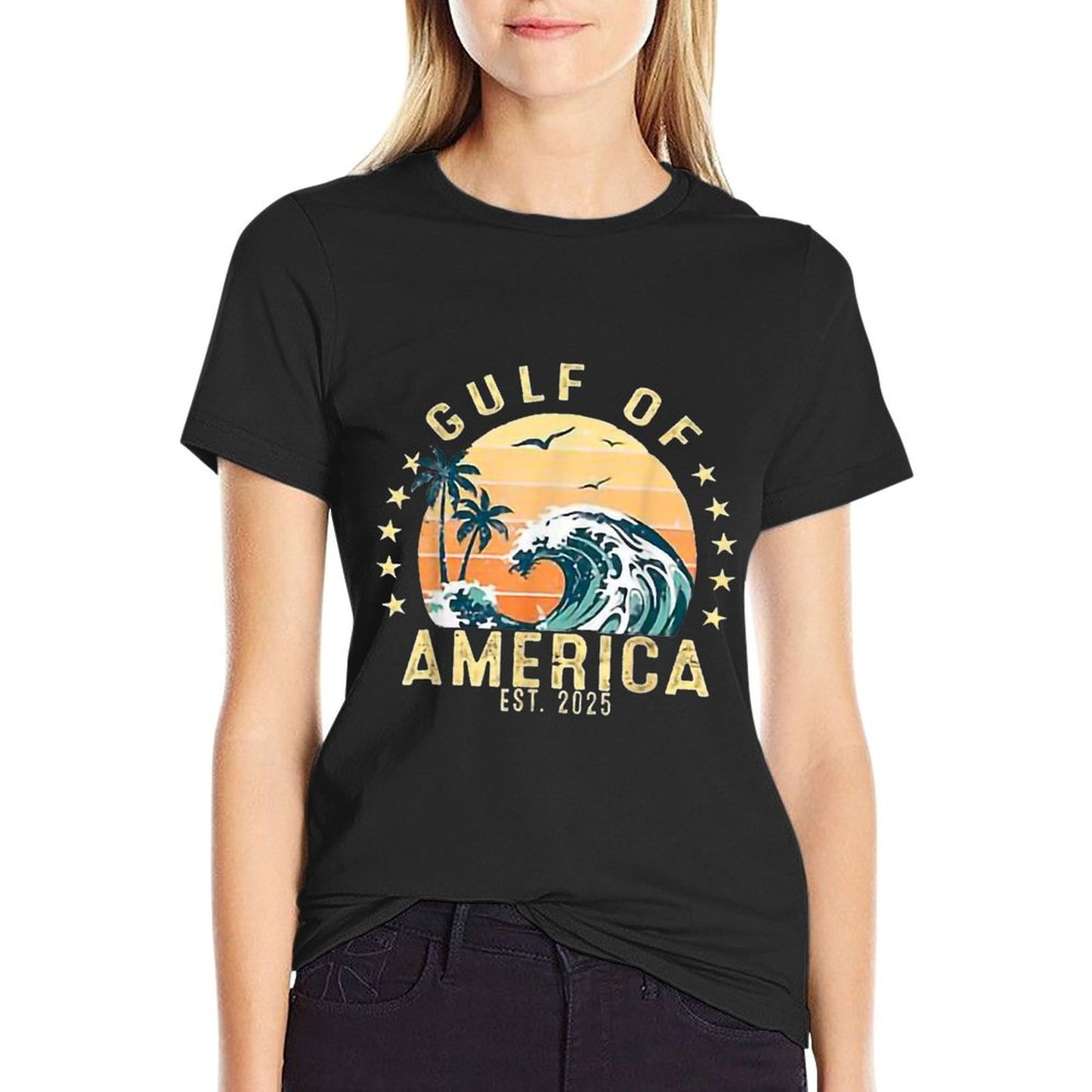 American Pride American Patriot Gulf Of USA America Durable T-Shirt