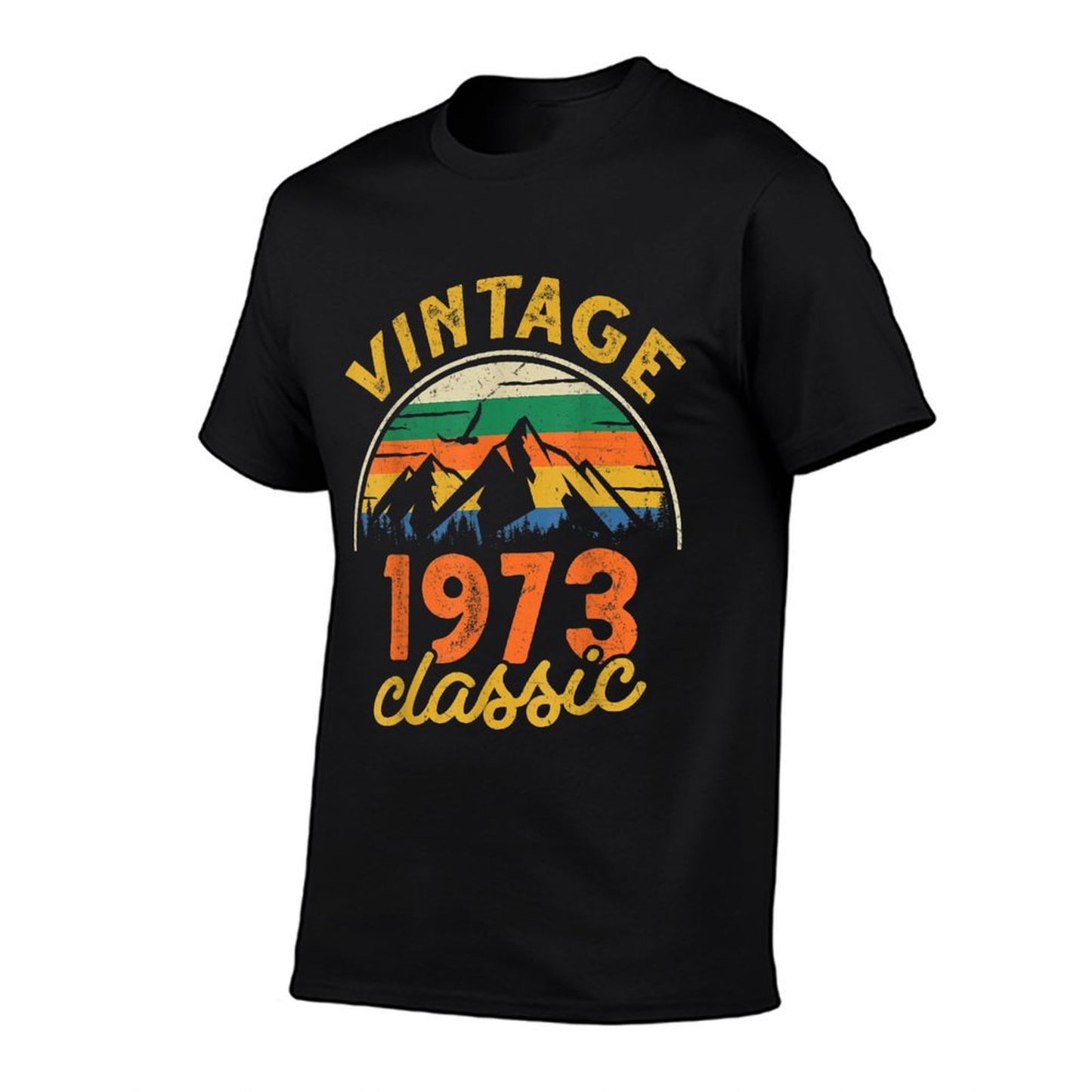 Vintage 1973 Classic 50th Birthday Easy-care T-Shirt