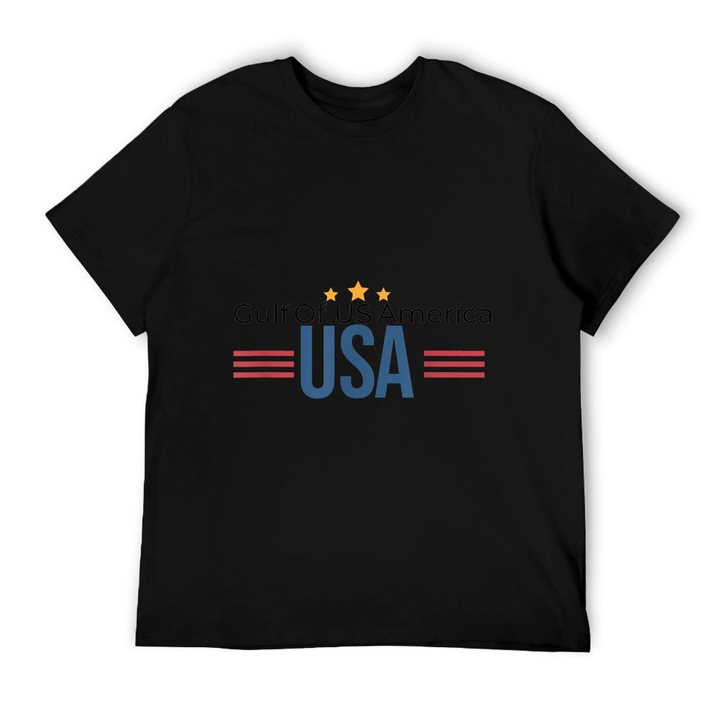 Gulf Of US America Heathered Texture T-Shirt