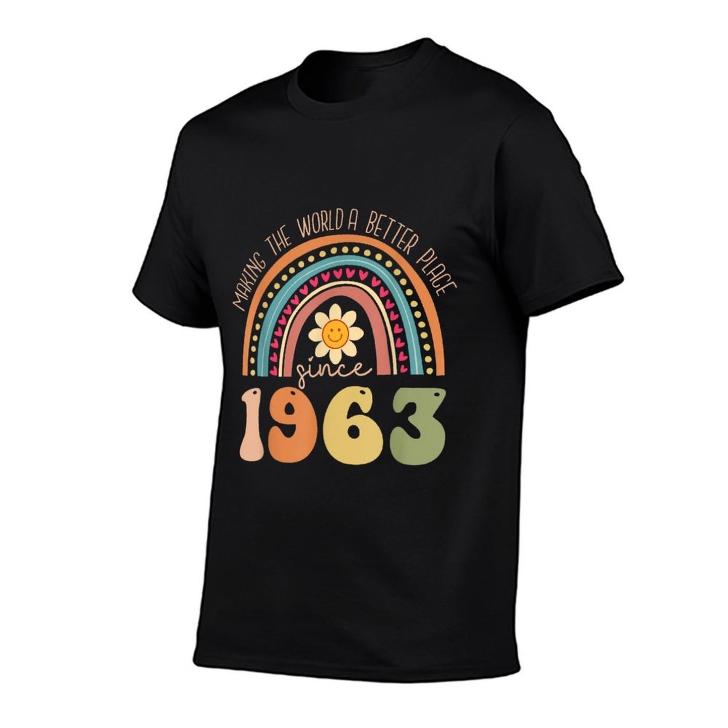 Turning 60 Retro 1963 60th Birthday for Women Stretchy T-Shirt