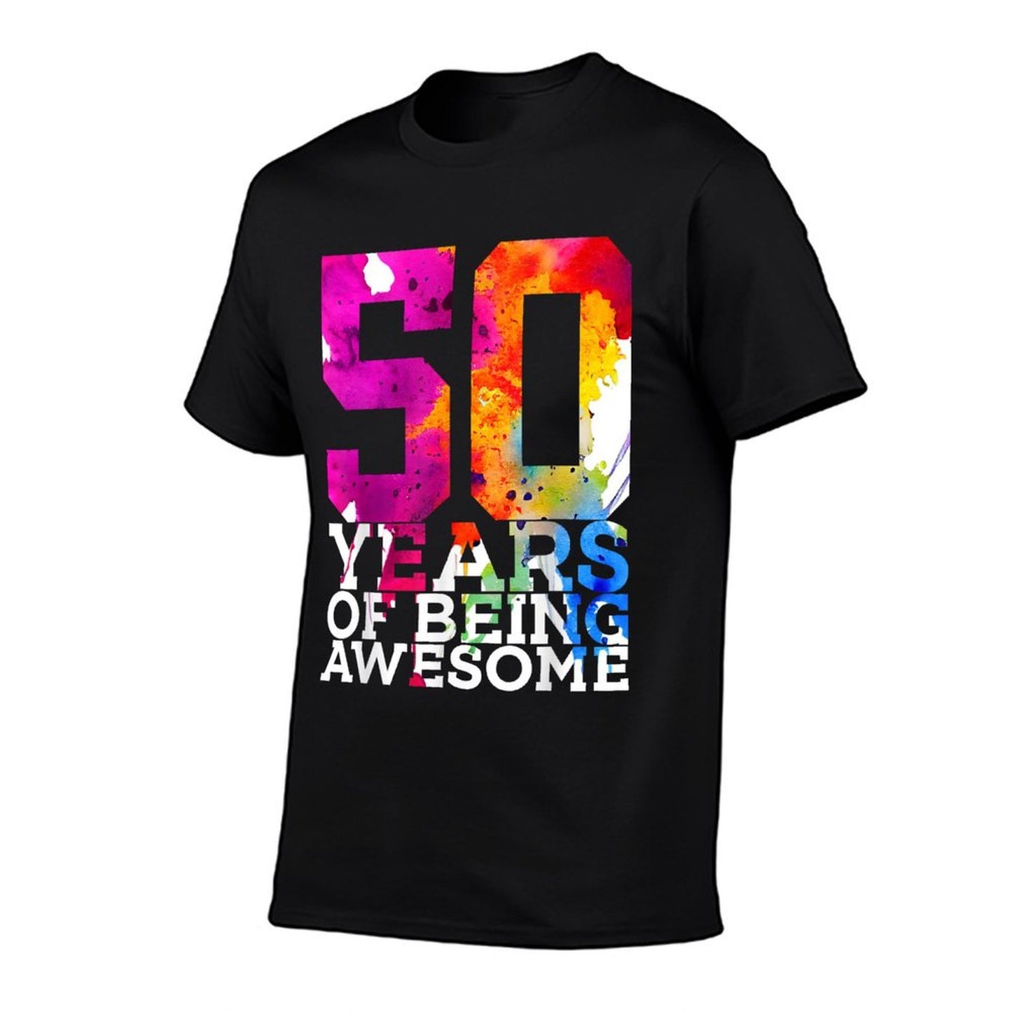 50 YEARS OF BEING AWESOME 50TH BIRTHDAY Odor-resistant T-Shirt