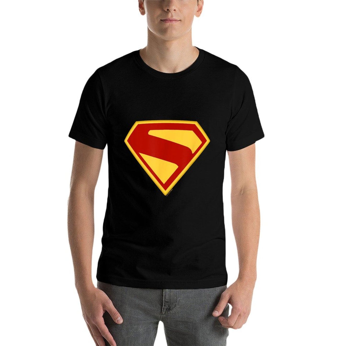 SUPERMAN (2025 Movie) S-Shield Tagless Design T-Shirt