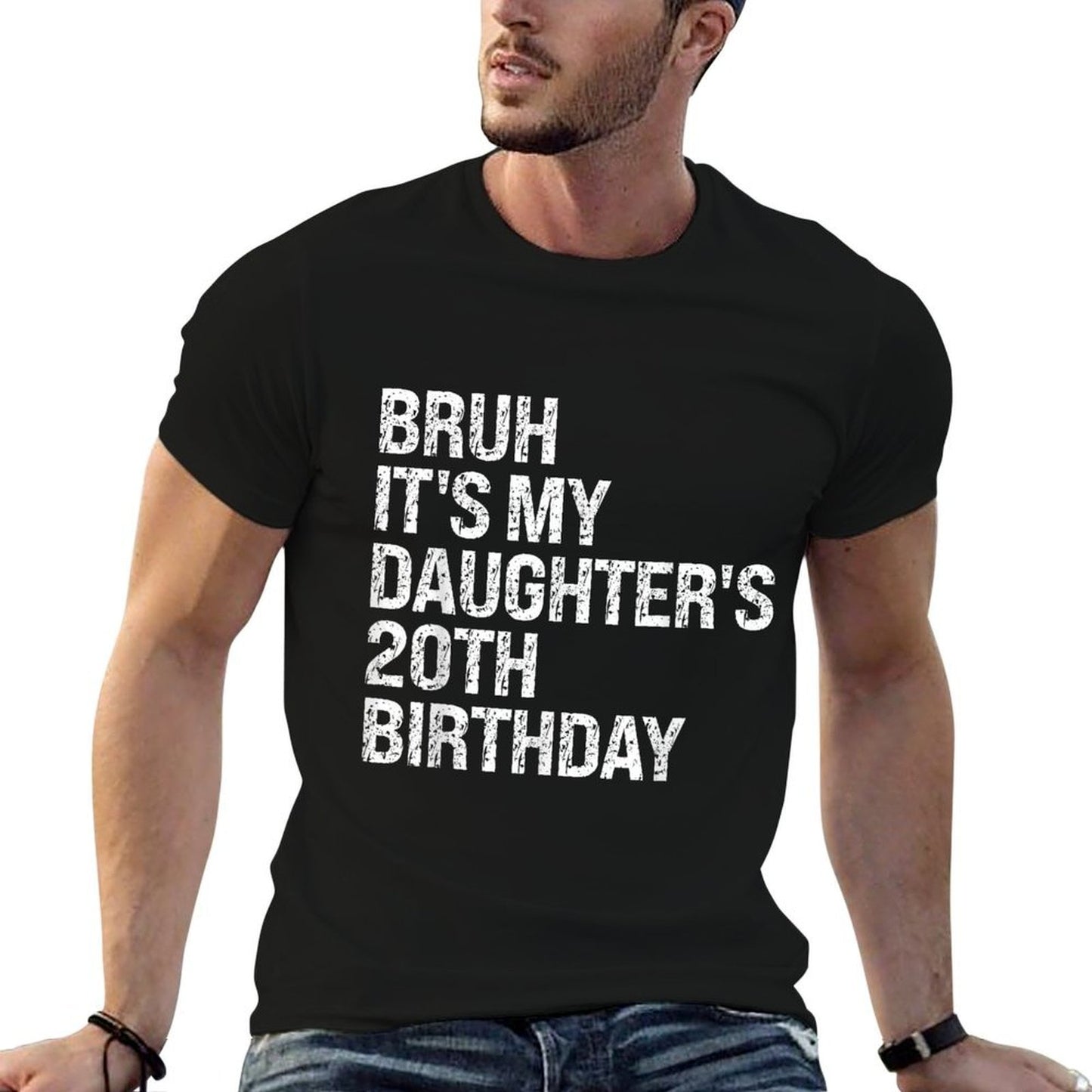 Bruh It's My Daughter's 20th Birthday Crown Happy Cute Funny Classic T-Shirt