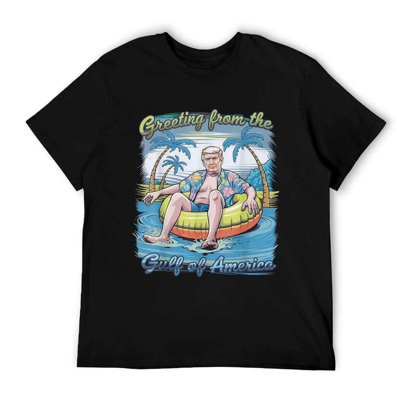 Greeting From The Gulf Of Usa America Comfortable T-Shirt