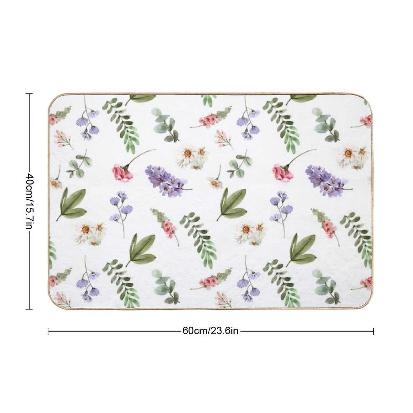 Floers 02  Pet-Safe Bath Mat