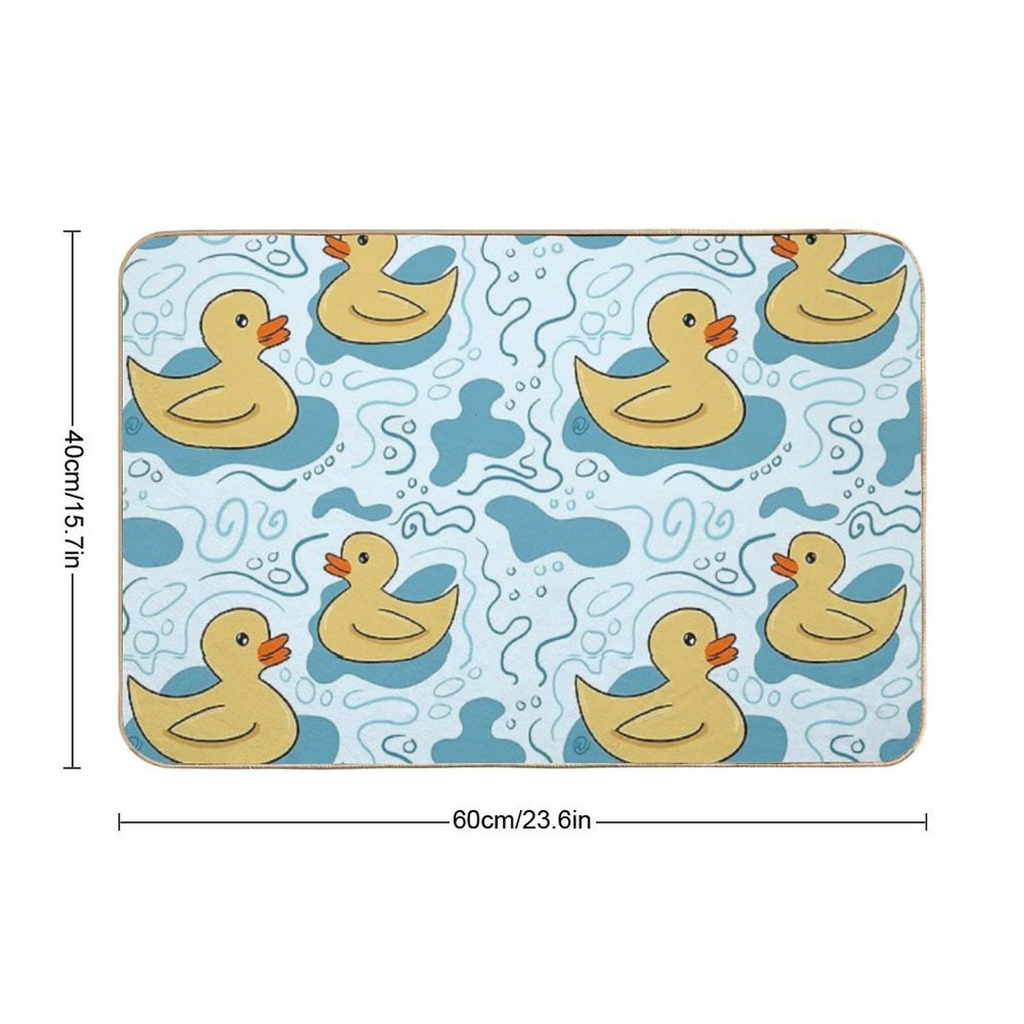 Rubber Ducky  Eco-Friendly Bath Mat