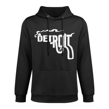 Detroit Smoking Gun Vintage Relaxed Fit Hoodie