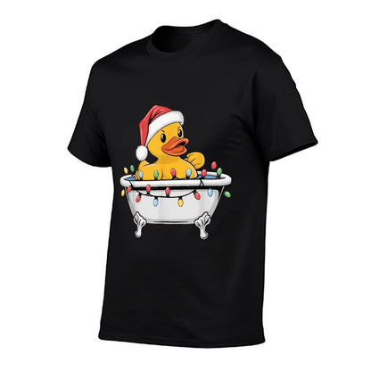 Rubber Duck Christmas  Lightweight T-Shirt