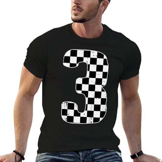 Kids 3rd Birthday 3 Racing Three Year Old Bday Boys Girls  Odor-resistant T-Shirt