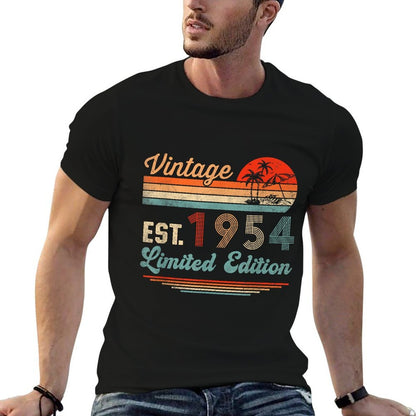 70 Year Old Gifts Vintage 1954 Limited Edition 70th Birthday  Classic T-Shirt