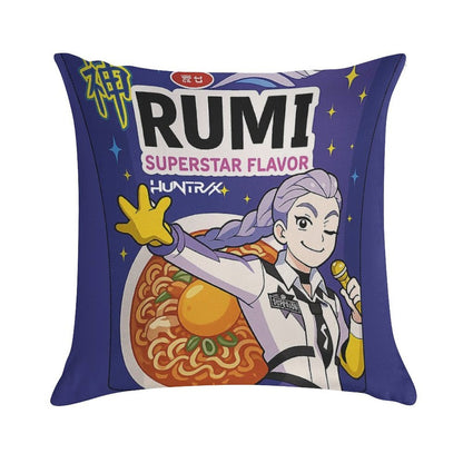 Rumi Ramen Flavor Soft Home Decor Throw Pillow