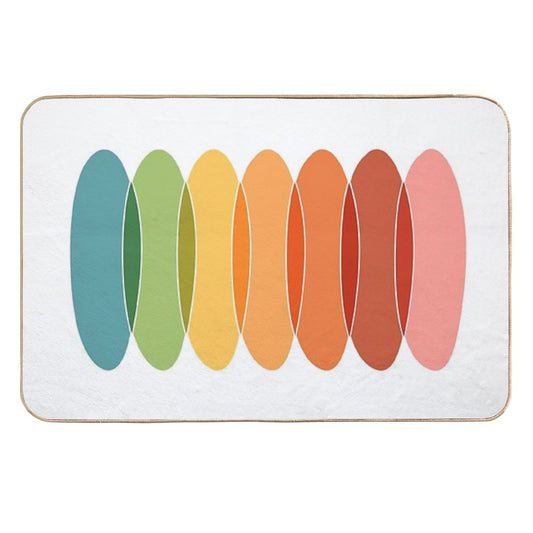 Chromatic Horizontal  High-Traffic Bath Mat