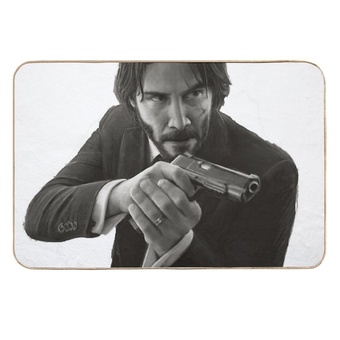 John Wick  Toxin-Free Bath Mat
