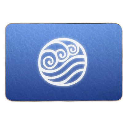 Avatar Water Bending Element Symbol  Eco-Friendly Bath Mat