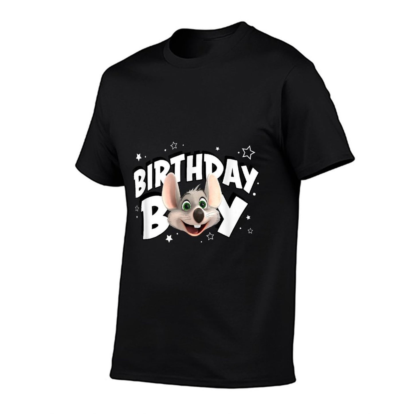 Chuck E. Cheese Birthday Boy Celebration Chuck Face Logo  Relaxed-fit T-Shirt