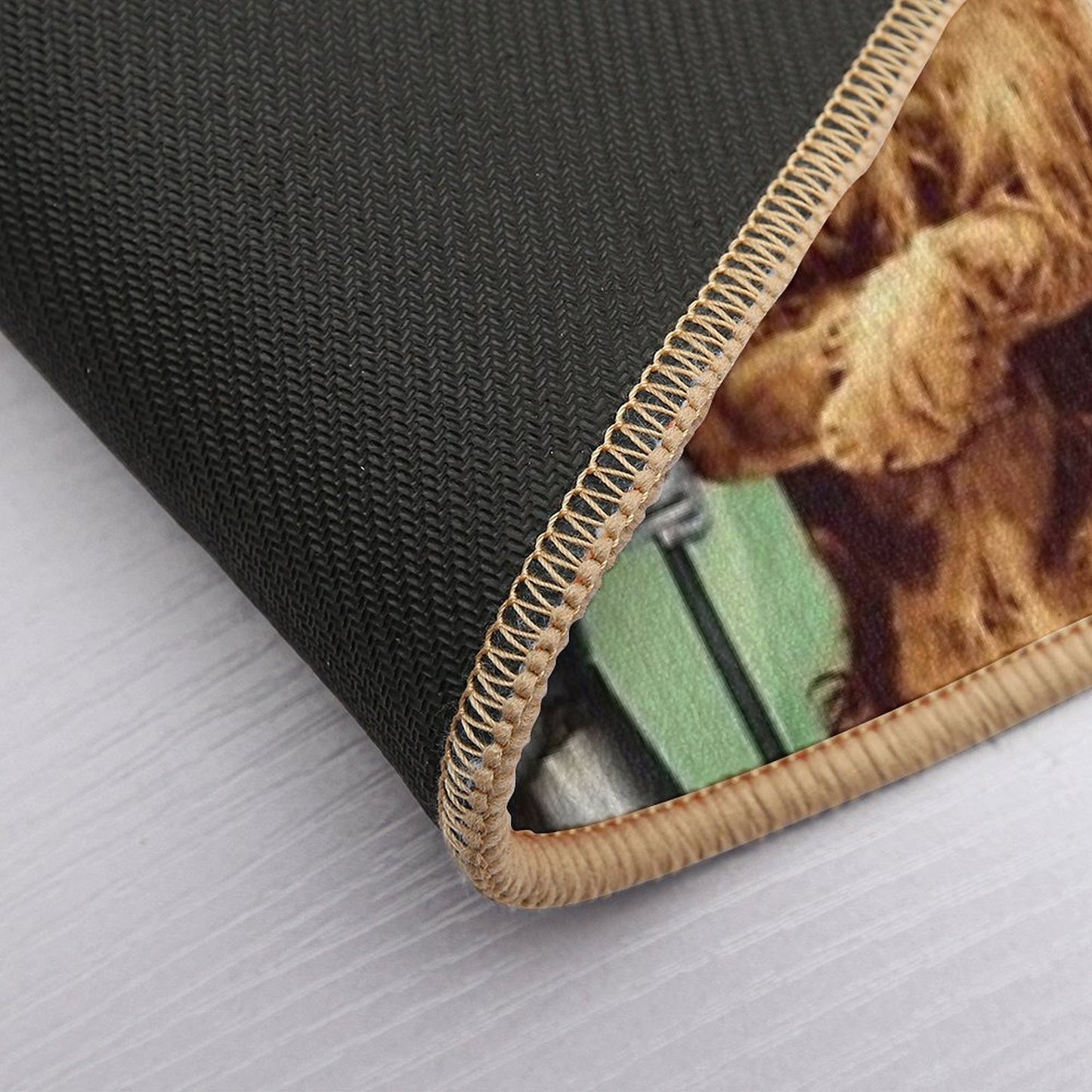 Wizard Curtain  Oz Dorothy Tin  Man  Rarity Mask Still Wizard Oz Digital Colorized Print  Anti-Trip Bath Mat