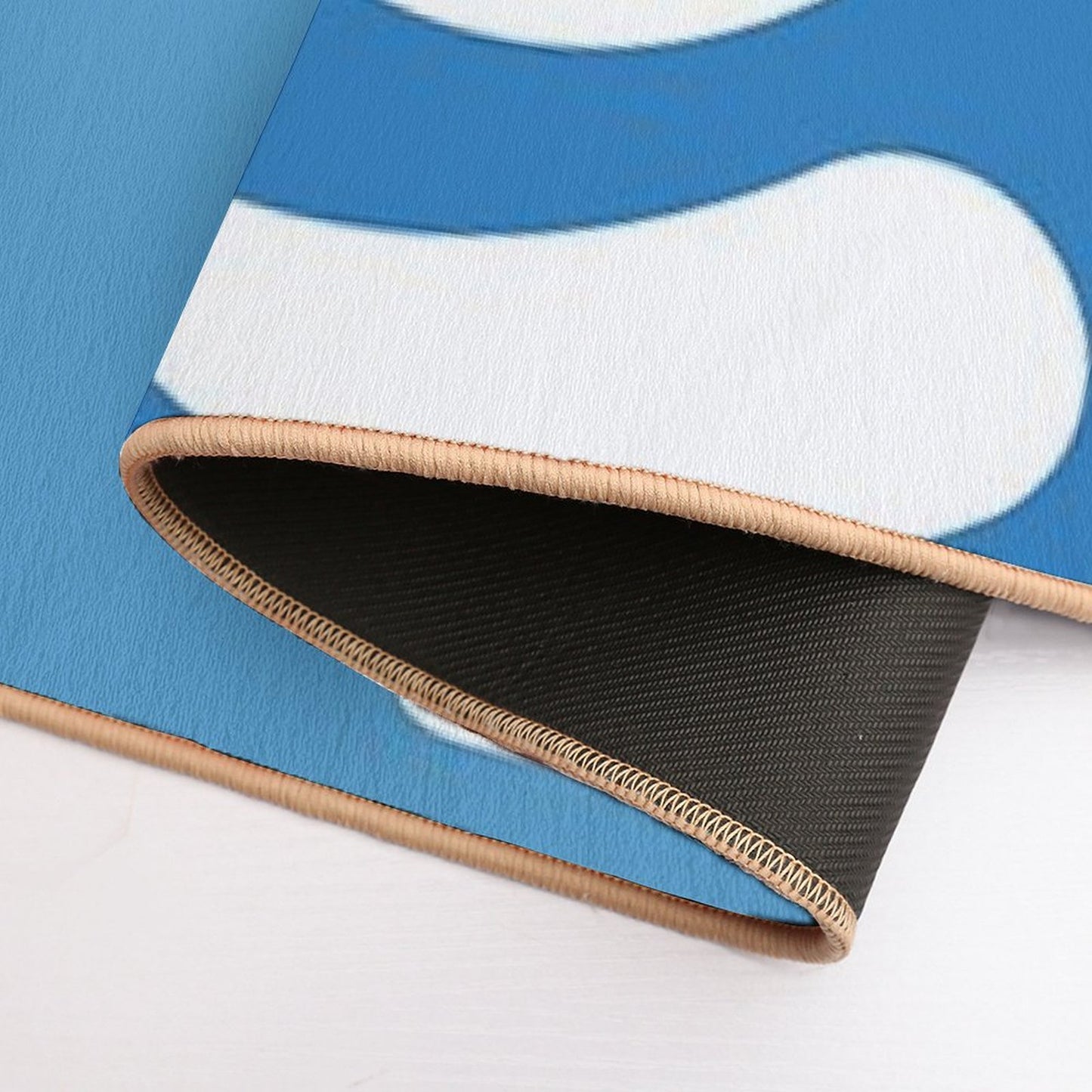 Gym Ball Symbol  Easy To Clean Bath Mat