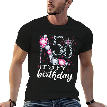 50 It's My Birthday 1970 50Th Birthday Gift For Womens  Graphic-printed T-Shirt