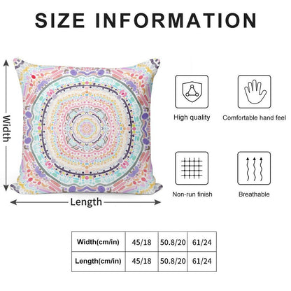 Summer Ice Cream Soft Warmth Comfort Throw Pillow