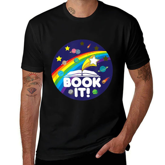 BOOK IT ! Childhood Retro  Lightweight T-Shirt