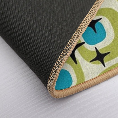 Mid Century Modern Atomic Sparkles 722  Odorless Bath Mat