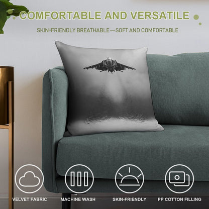 Harrier GR7 Soft Skin-Friendly Throw Pillow