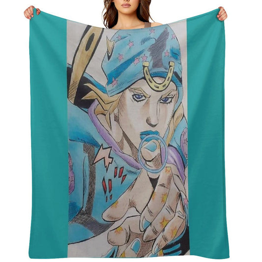 Nice Art Painting Poster for Every Home Compact Throw Blanket