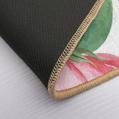 Peony Flowers  Odorless Bath Mat