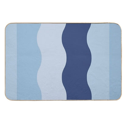 Blue Pallete Wallpaper  Toxin-Free Bath Mat