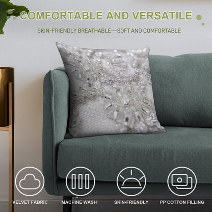 Cristal Soft Decorative Cover Throw Pillow