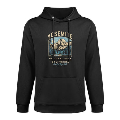 Yosemite National Park California Family Trip 2025 Shrink-Resistant Hoodie