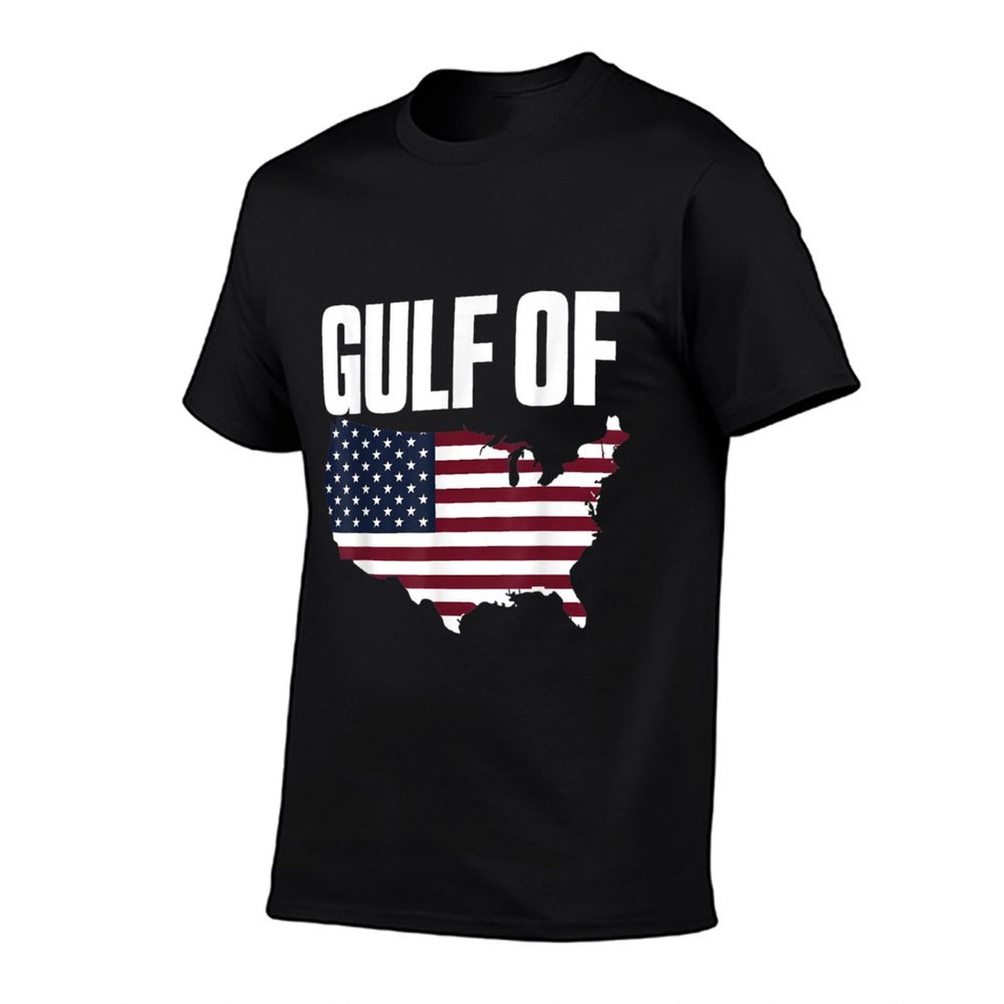 Gulf of United States of America Ribbed Collar T-Shirt