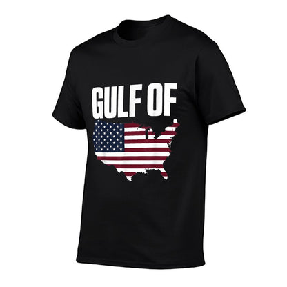 Gulf of United States of America Ribbed Collar T-Shirt