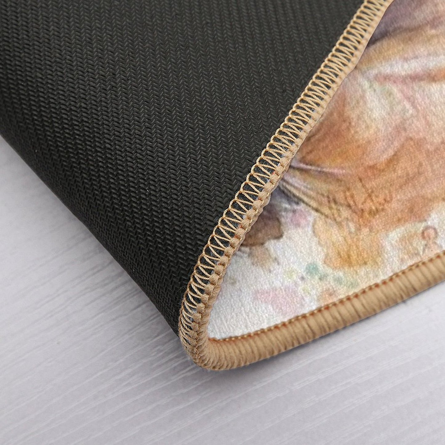 Baby Sloth Watercolor Painting, Cute Baby Animals Print Durable Bath Mat