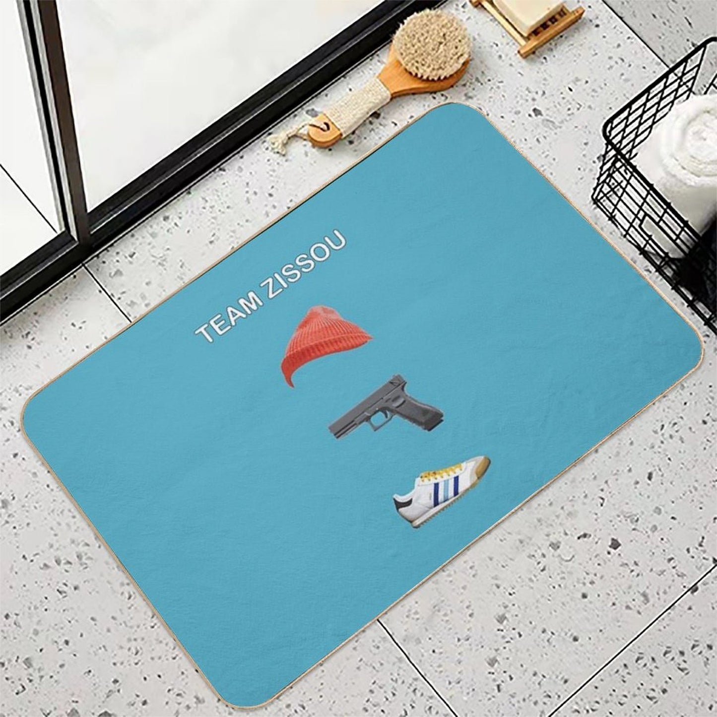 Team Zissou  Eco-Friendly Bath Mat