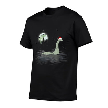 Loch Ness Monster Christmas Santa Nessie Xmas Pajamas  Odor-resistant T-Shirt