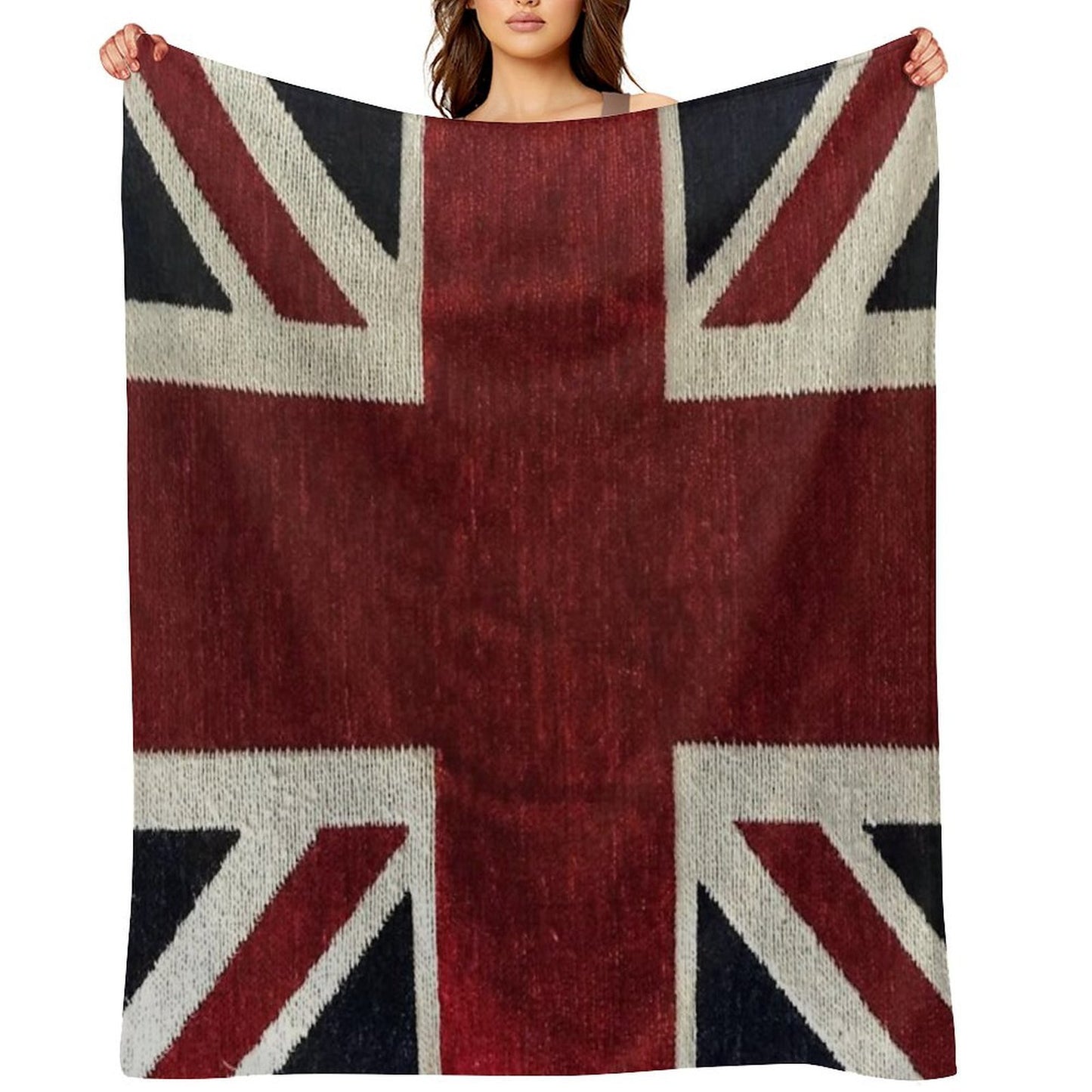 Uk Flag Wrinkle-free Throw Blanket