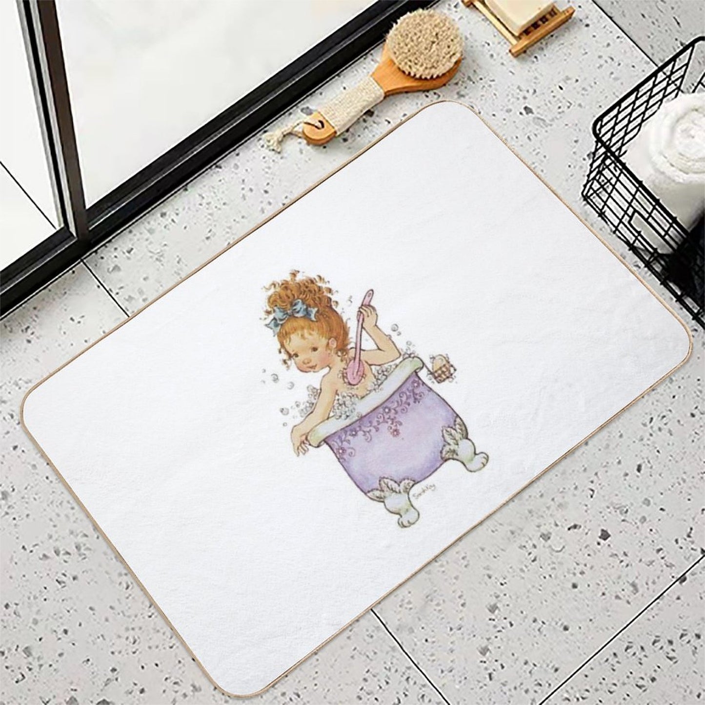Sarah Kay - Bath Time  Multi-Purpose Bath Mat
