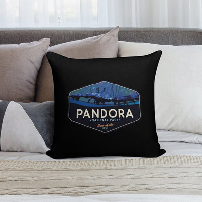 Pandora National Park - Home of The Na'vi! Soft Easy Maintenance Throw Pillow