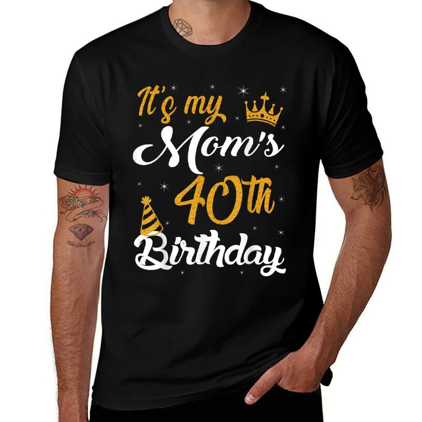 Happy It's My Mom's 40th Birthday 1985 40 Years Old  Breathable T-Shirt