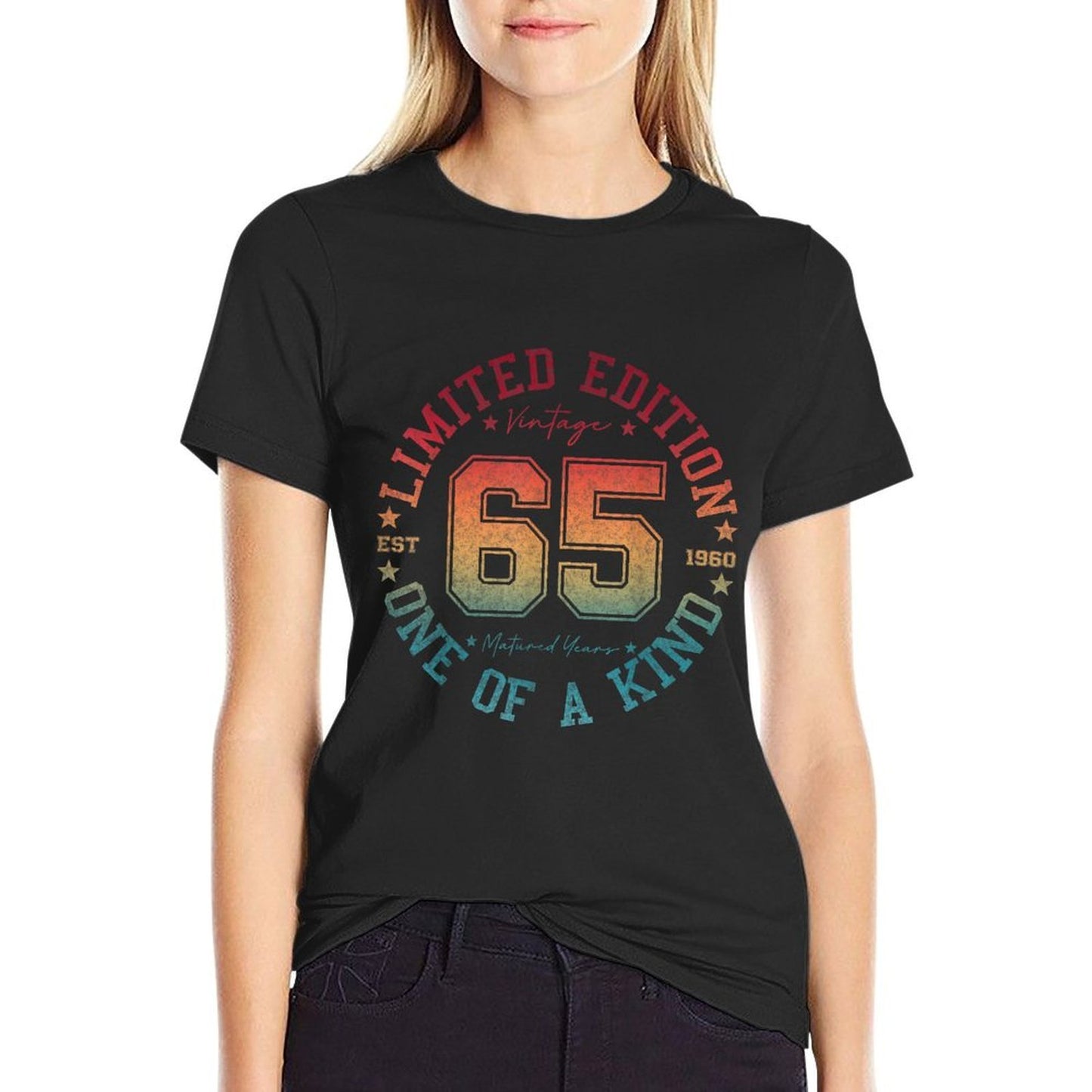 65 Year Old Gifts Vintage 1960 Limited Edition 65th Birthday  Quick-drying T-Shirt
