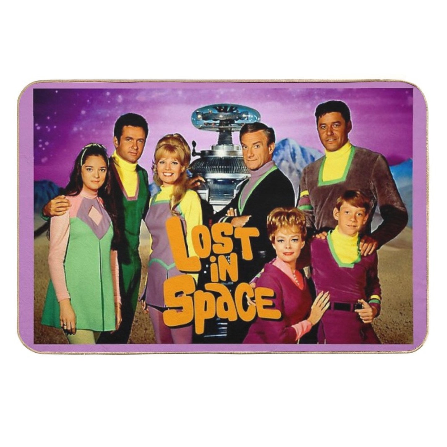 Retro TV Serie  Odorless Bath Mat