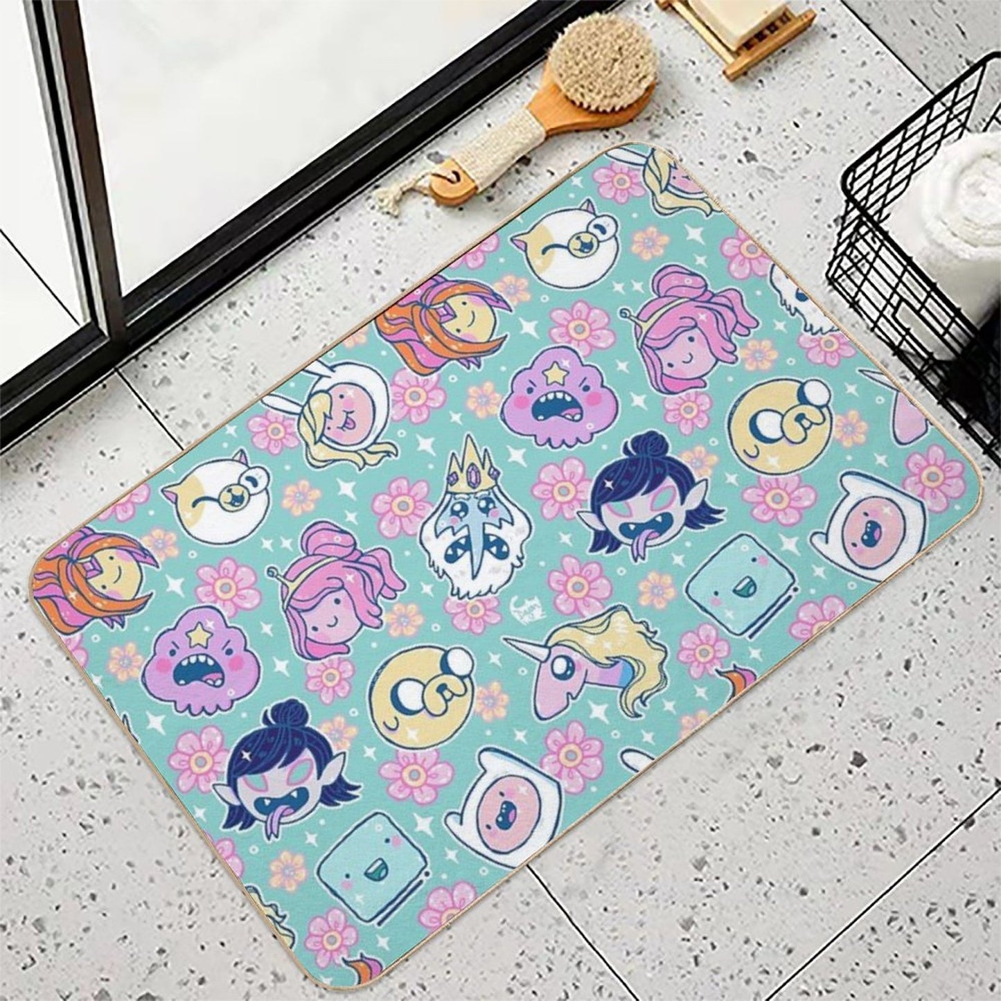 Adventure Time Friends 1 - REMASTERED -  Long-Lasting Bath Mat