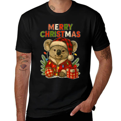 Merry Christmas Koala  Vintage-inspired T-Shirt