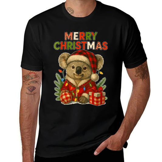 Merry Christmas Koala  Vintage-inspired T-Shirt