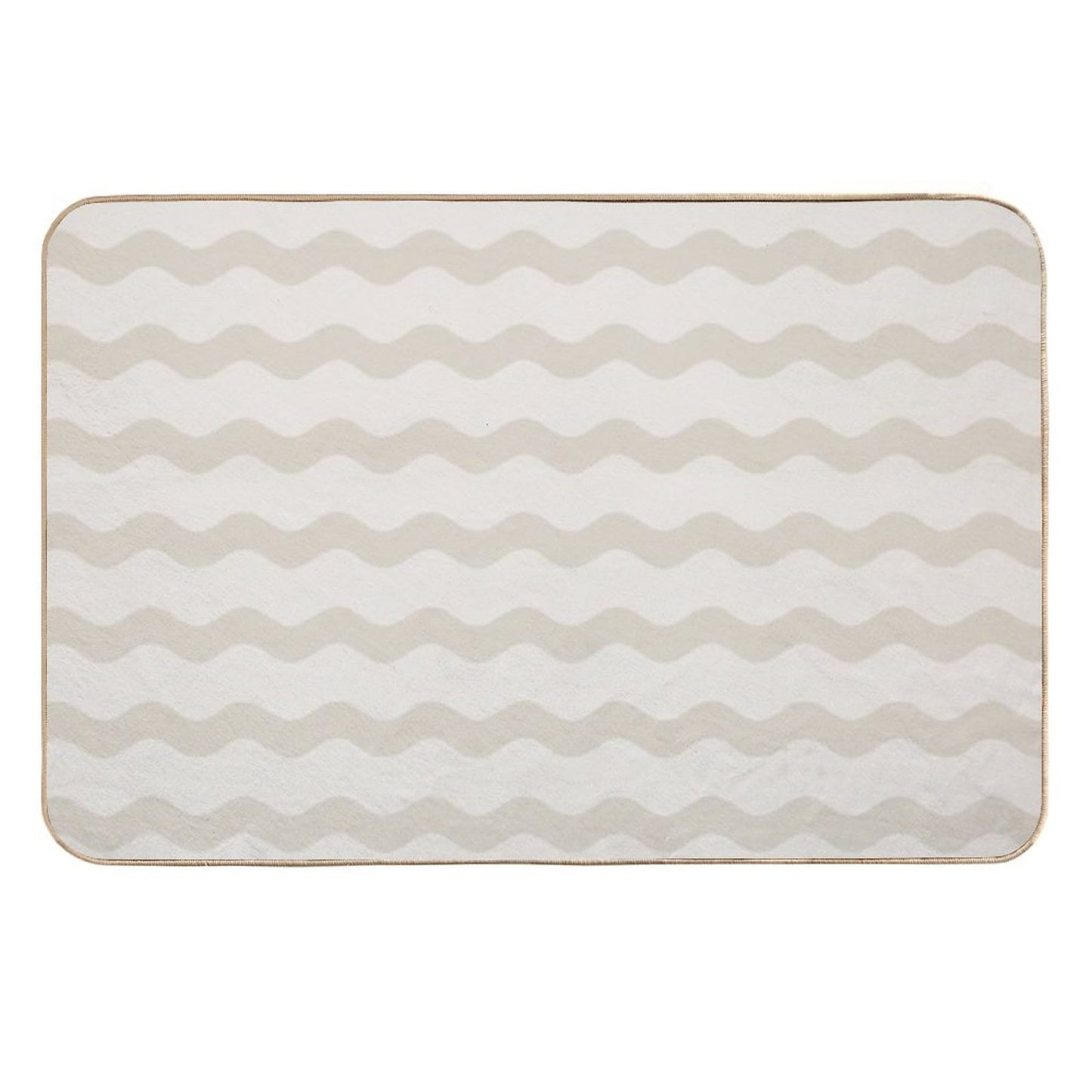 Abstract Print  Odorless Bath Mat