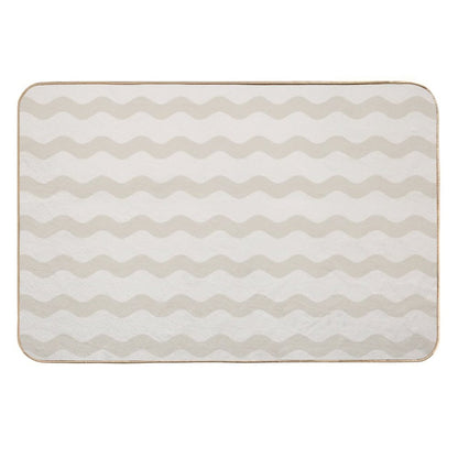 Abstract Print  Odorless Bath Mat