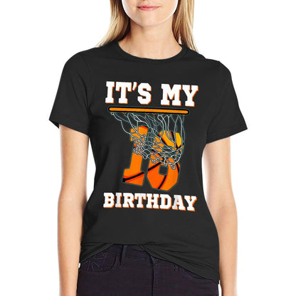 It's My 16th Birthday Basketball Boy Party 16 Years Old  Odor-resistant T-Shirt